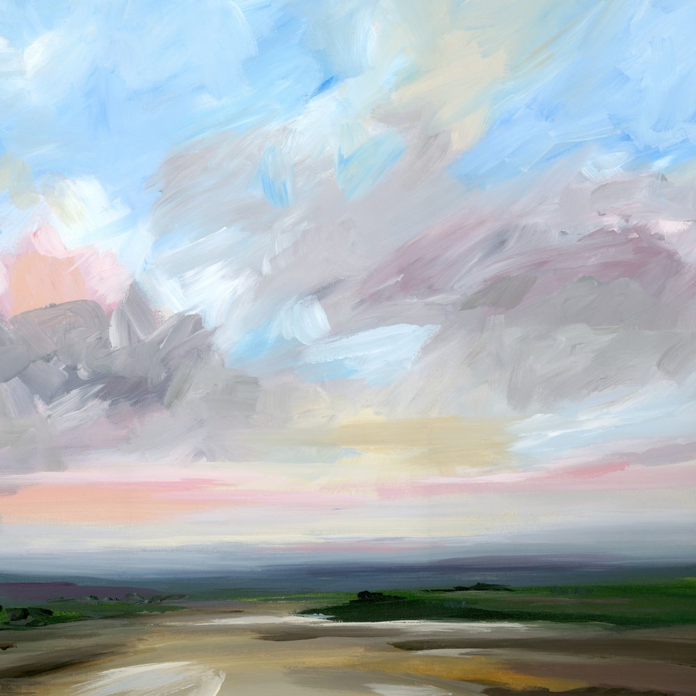 Paesaggio "Blush Sky" da Nicole Walsh