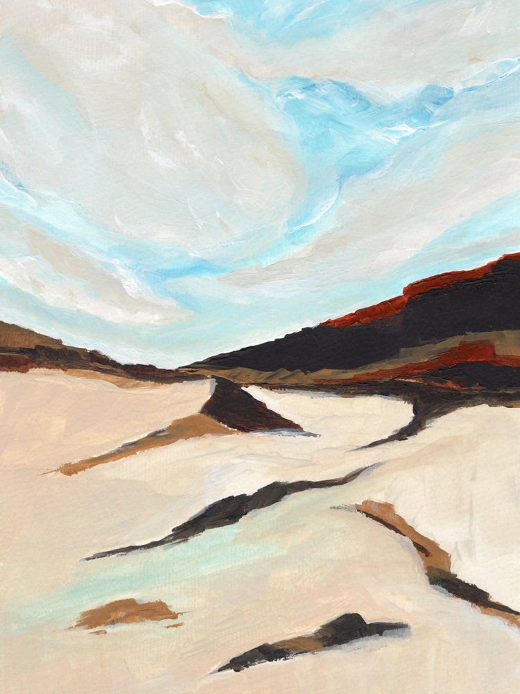 Paesaggio desertico astratto da Nikita Jariwala
