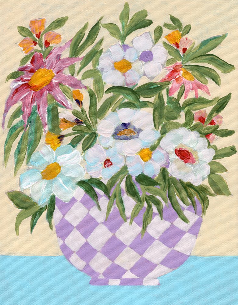 Bouquet di fiori allegri da Nikita Jariwala