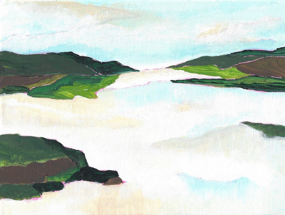 Paesaggio del Lago Misty da Nikita Jariwala
