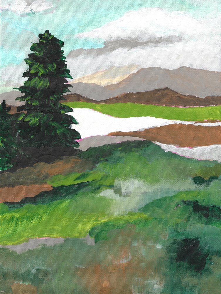 Paesaggio montano tranquillo da Nikita Jariwala
