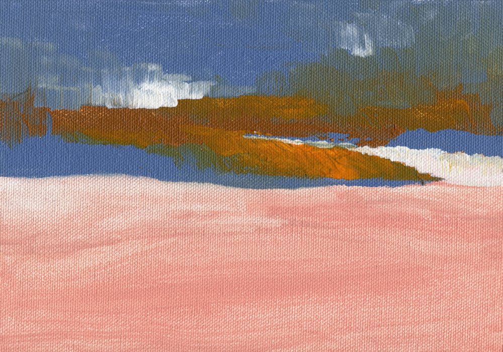 Orizzonte rosa nel deserto da Nikita Jariwala