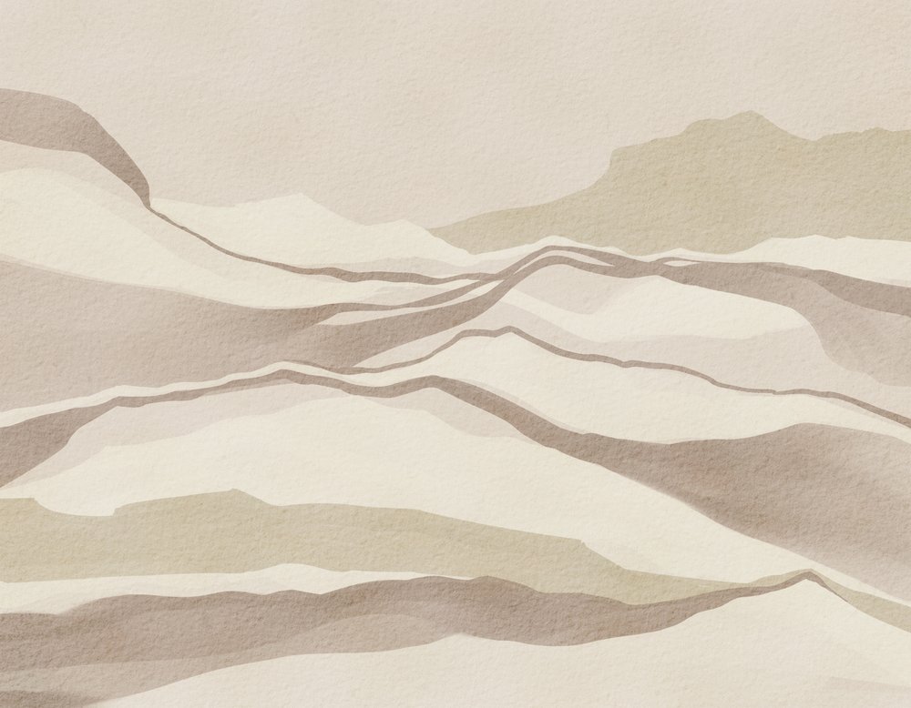 Le tranquille dune del deserto da Nikita Jariwala