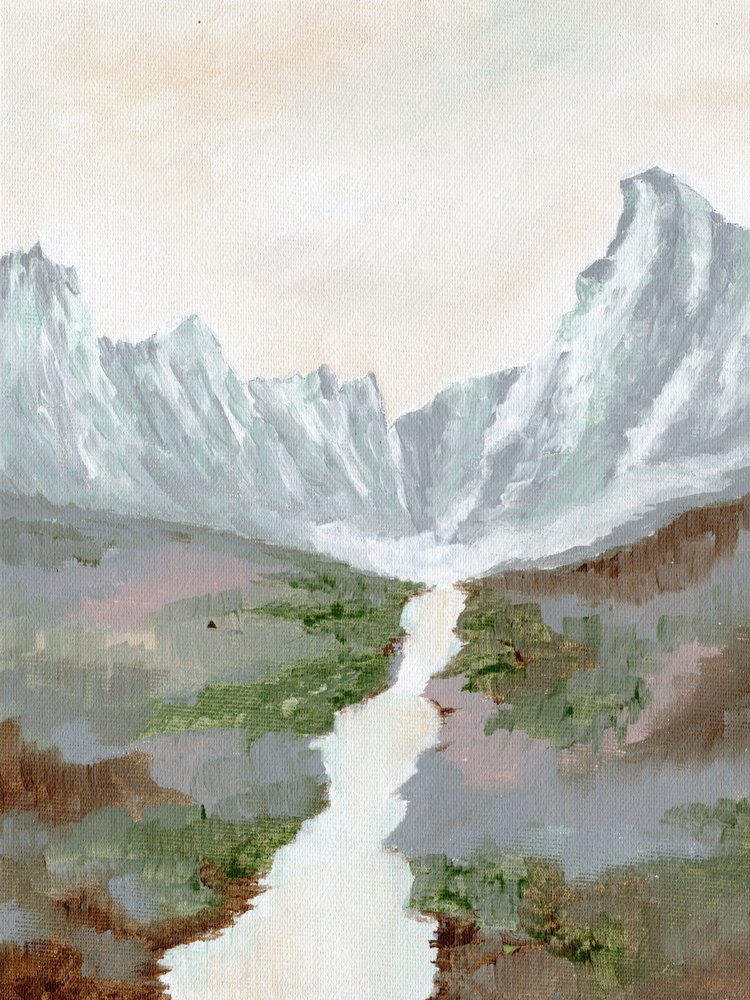 Valle delle Montagne Sereni da Nikita Jariwala
