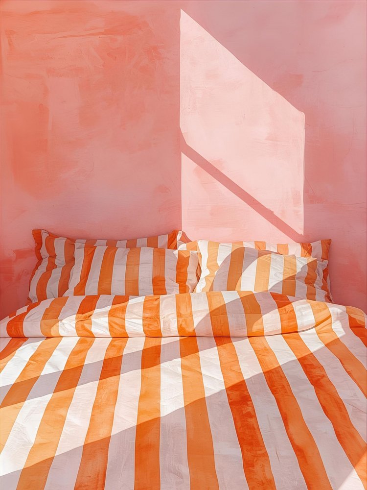 Letto a strisce colorate da Ohkimiko