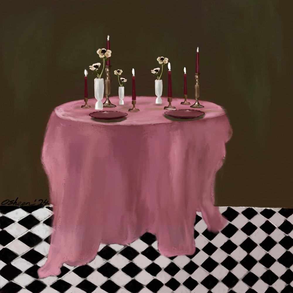 Apparecchiatura romantica da Osheensgallery