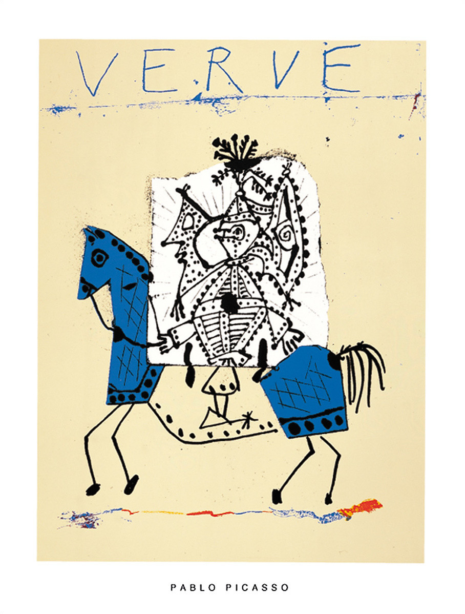 Copertina per Verve, 1951 da Pablo Picasso
