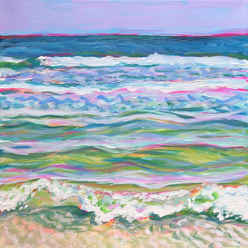 Onde oceaniche colorate da Pauline Wegman | Key and Sea Creative