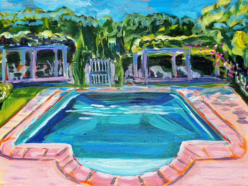 Piscina Sunny Garden da Pauline Wegman | Key and Sea Creative