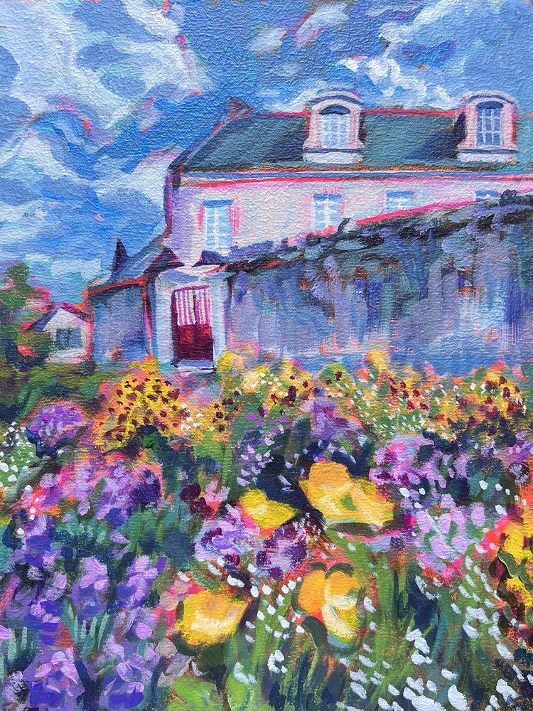 Una vivace casetta da giardino da Pauline Wegman | Key and Sea Creative