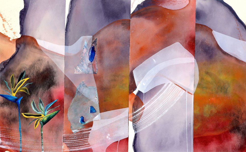 Fioritura astratta tropicale da Poonam Choudhary