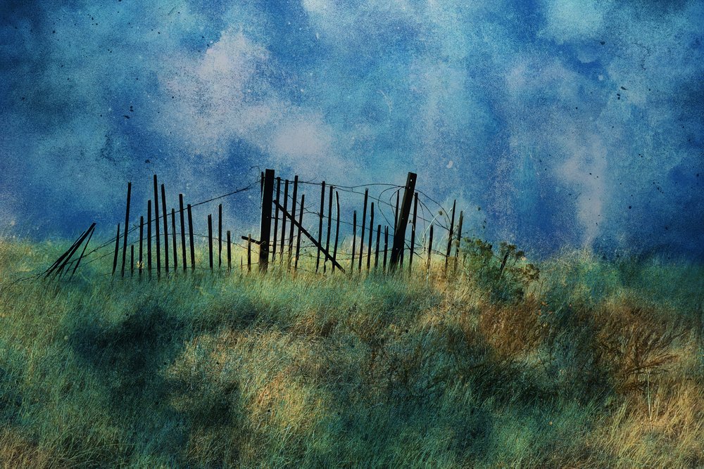 Recinzione costiera Blue Sky da Porter Thomas