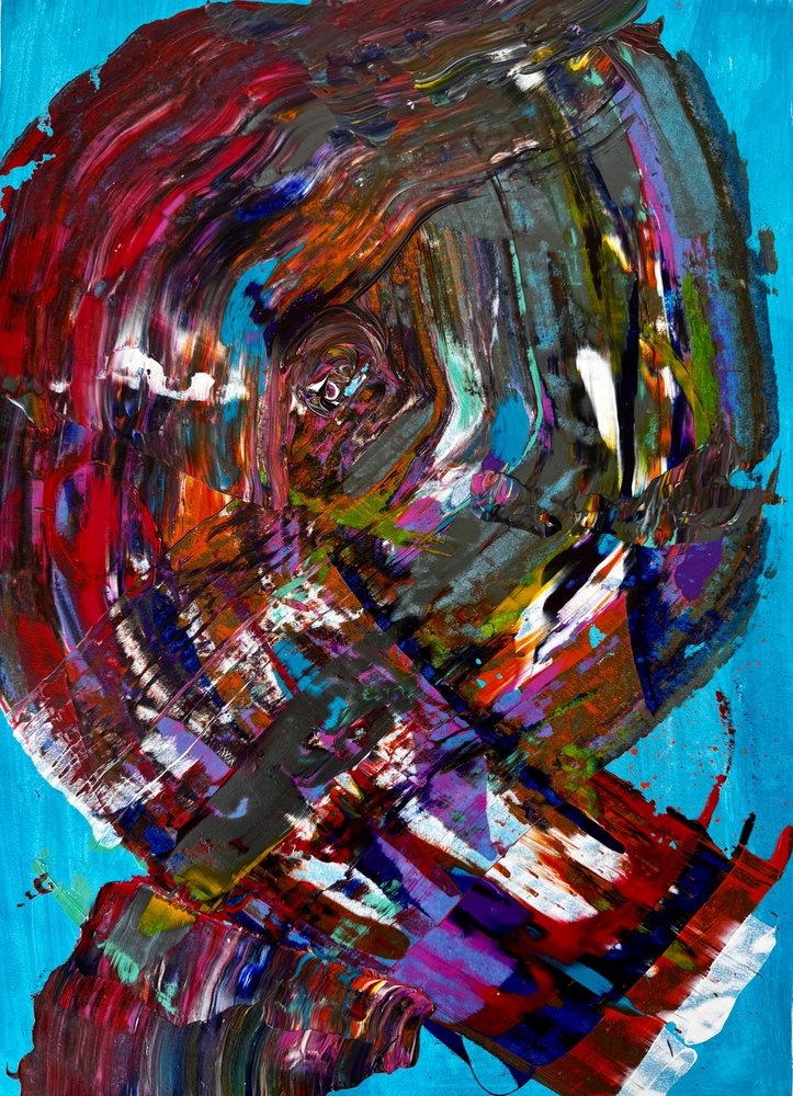 Vortici di colori dinamici da Preston Harmon