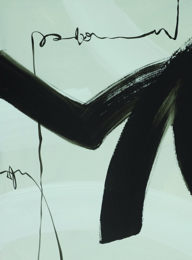 Pennellate di Fluid Black da Renate Holzner