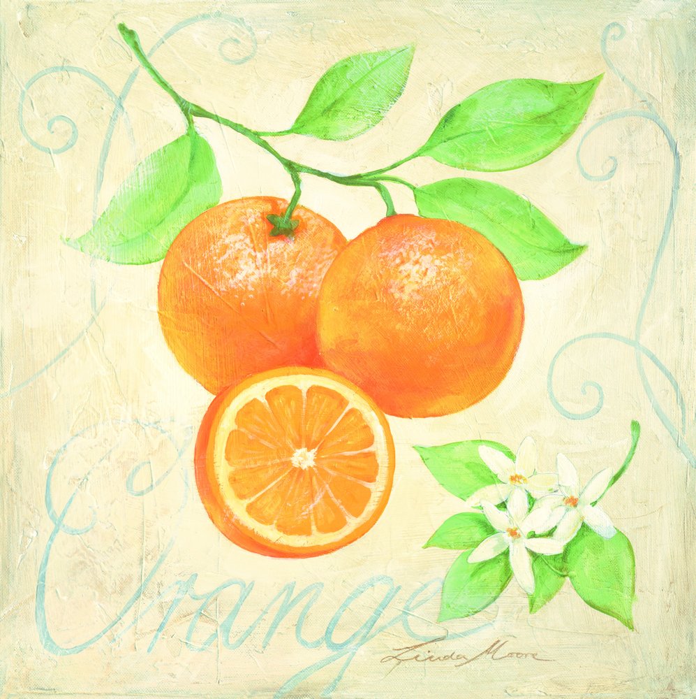 Arance fresche e fiori d