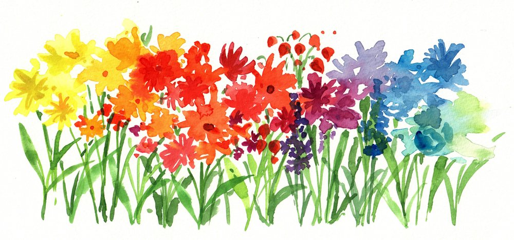 Fiori del Giardino Arcobaleno da Renate Holzner