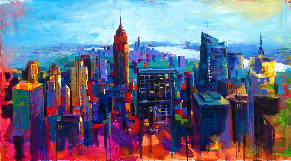 La vivace New York da Renate Holzner