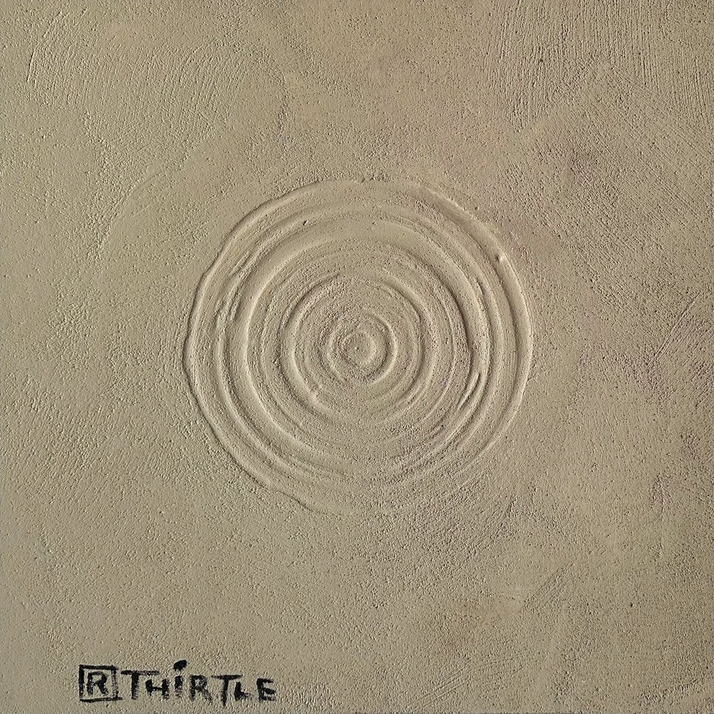 Increspature concentriche sulla sabbia da Robert Thirtle