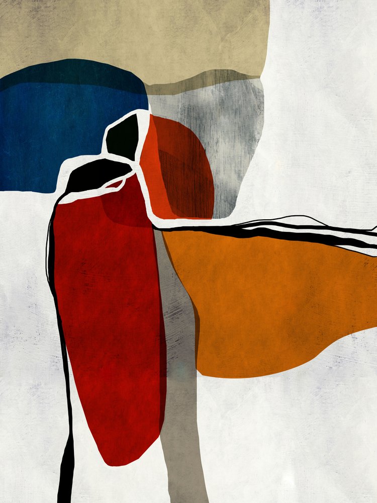 Forme astratte colorate da Roberto Moro