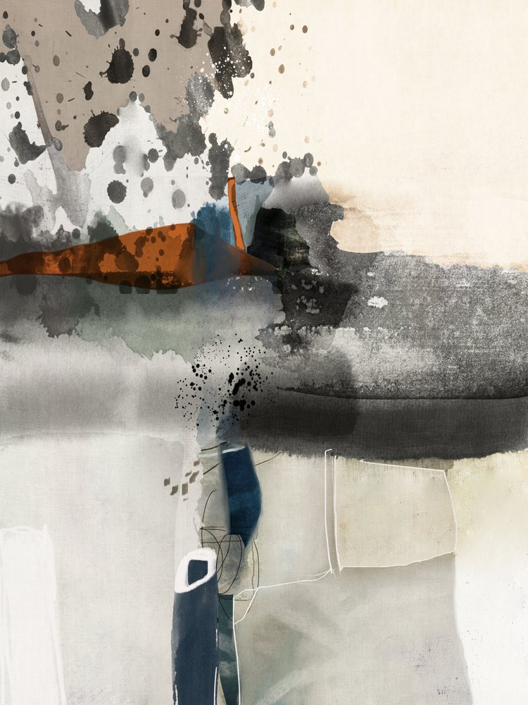 Spruzzi astratti moderni da Roberto Moro