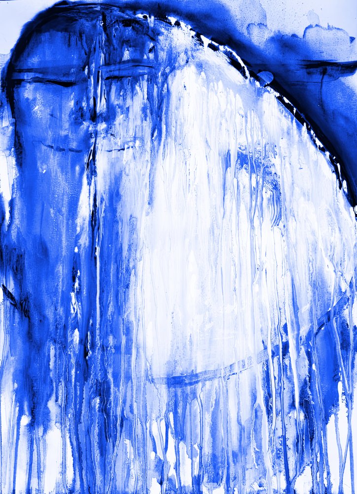 Astratto blu fluido da RodMacIver