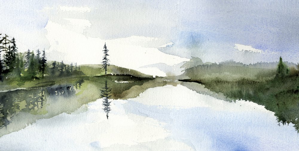 Il riflesso sereno sul lago da RodMacIver