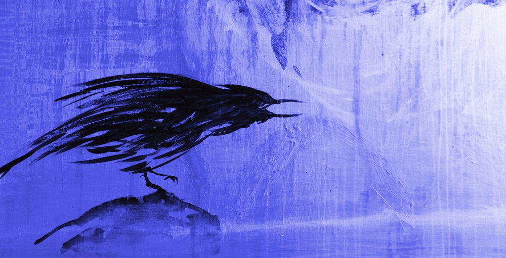 Stormy Blue Raven da RodMacIver