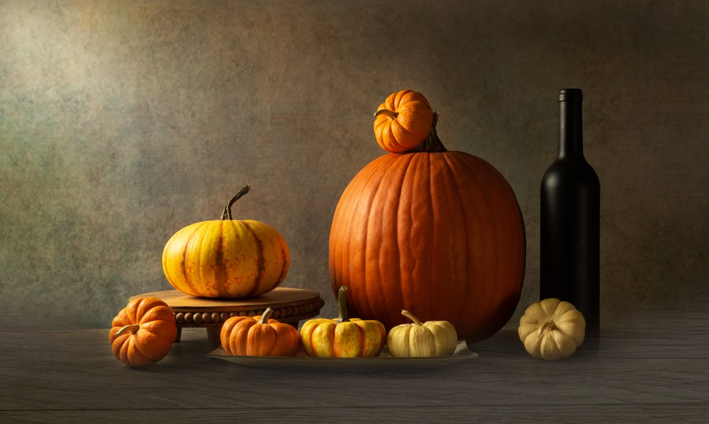 Zucche del raccolto autunnale da Rong Wei