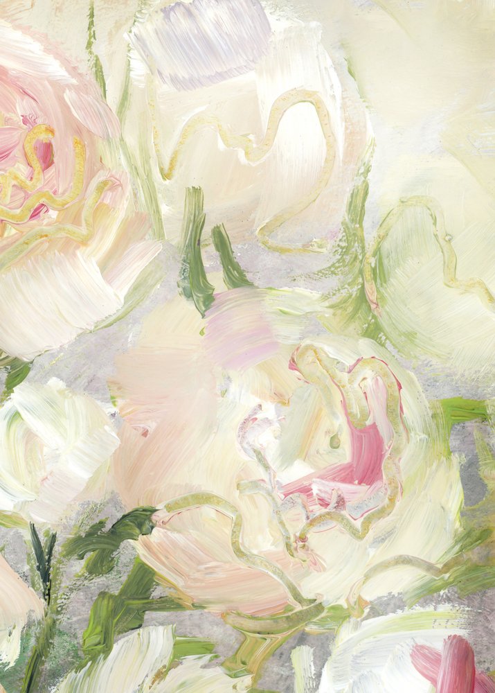 Fiori rosa cremosi da Rosana Laiz Blursbyai