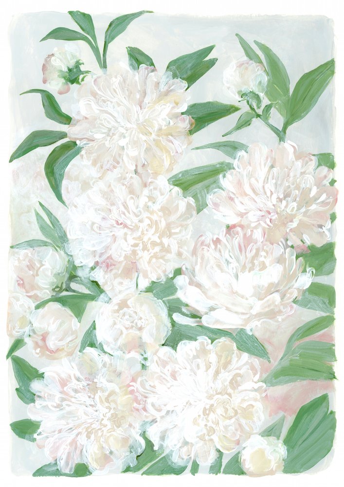 Morbidi fiori di peonia da Rosana Laiz Blursbyai