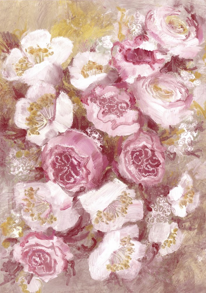 Rose rosa tenue da Rosana Laiz Blursbyai
