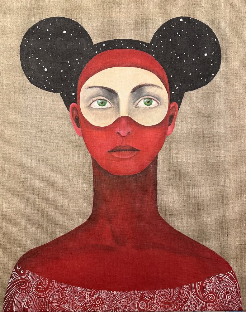 La donna mascherata cosmica da SAN STARLING