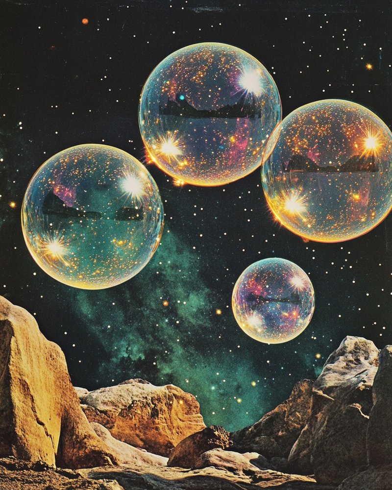 Sfere del deserto cosmico da Samantha Hearn