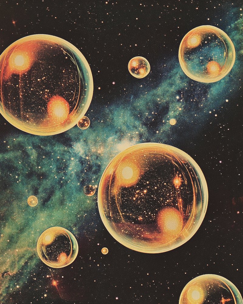 Bolle dorate cosmiche da Samantha Hearn