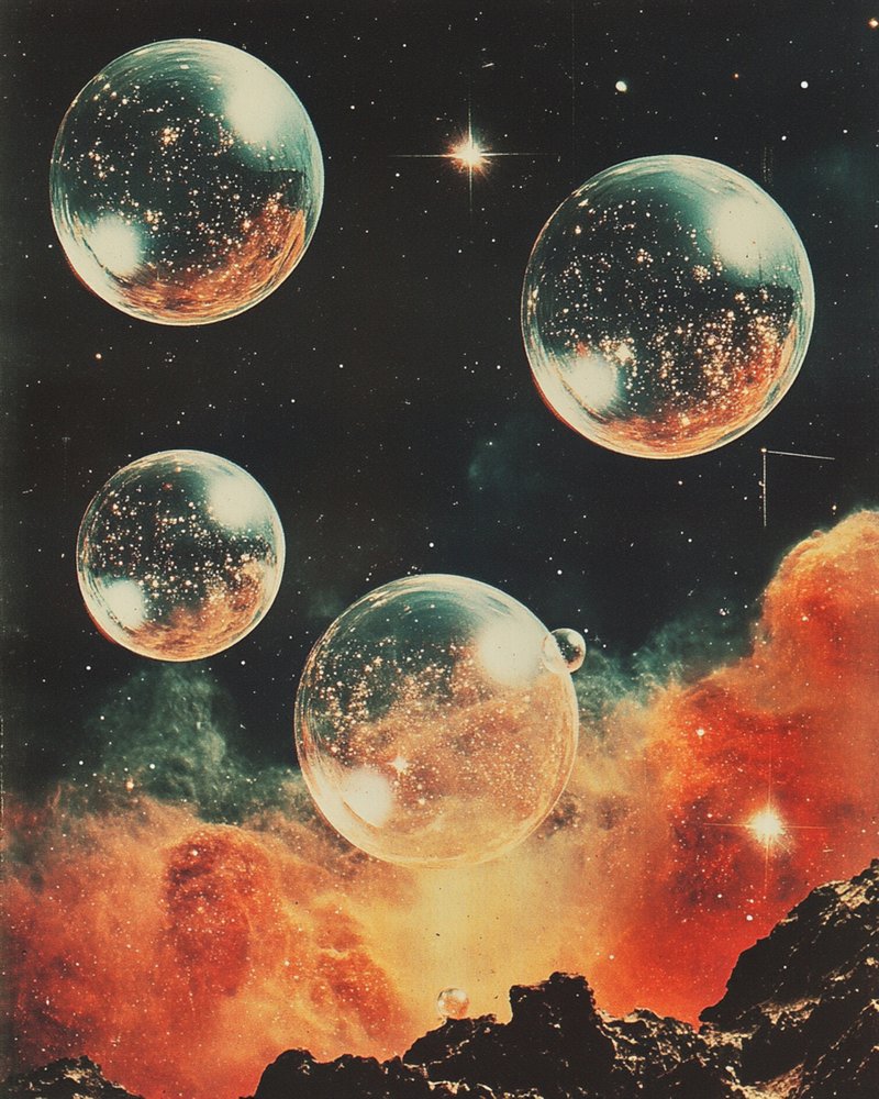 Sfere di nebulosa cosmica da Samantha Hearn