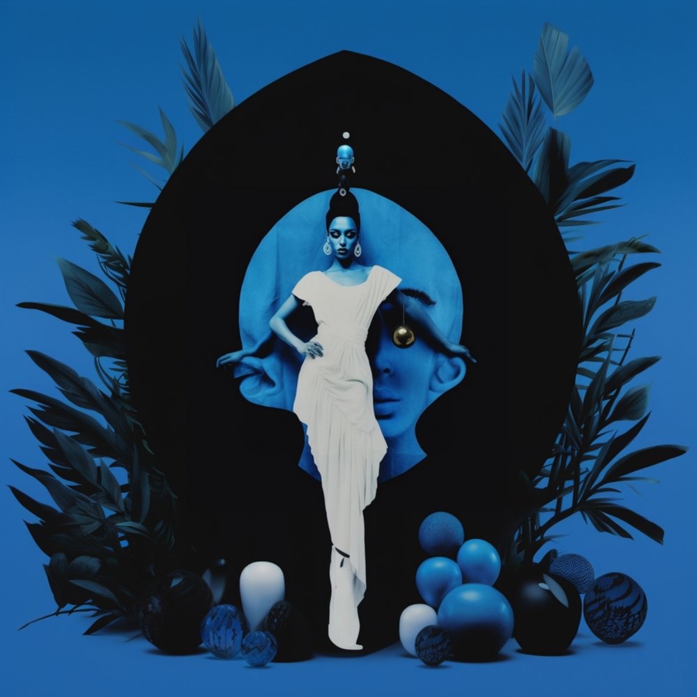 Elegante Blue Vision da Samantha Hearn