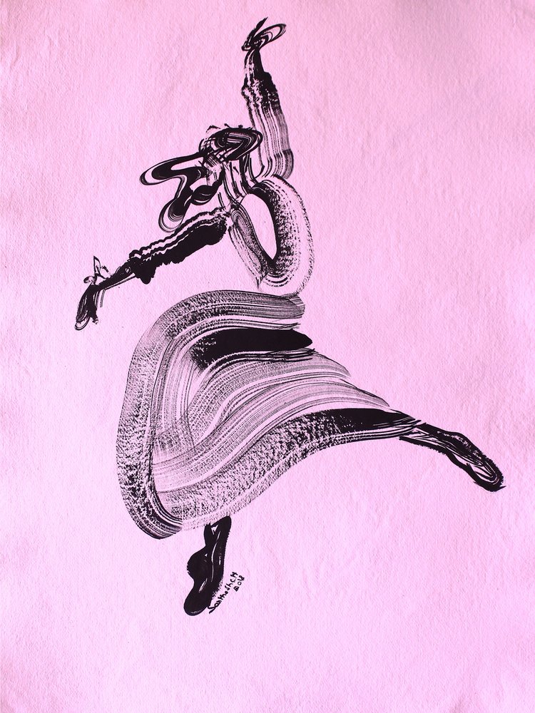 Flusso di danza astratta da Santhosh ch