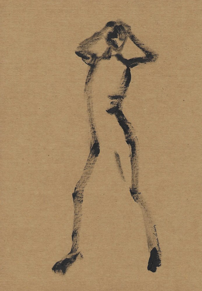 Disegno astratto di figura da Santhosh ch