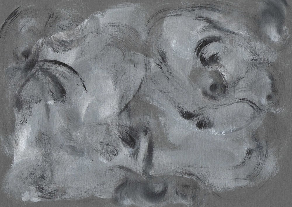 Vortici grigi astratti da Santhosh ch