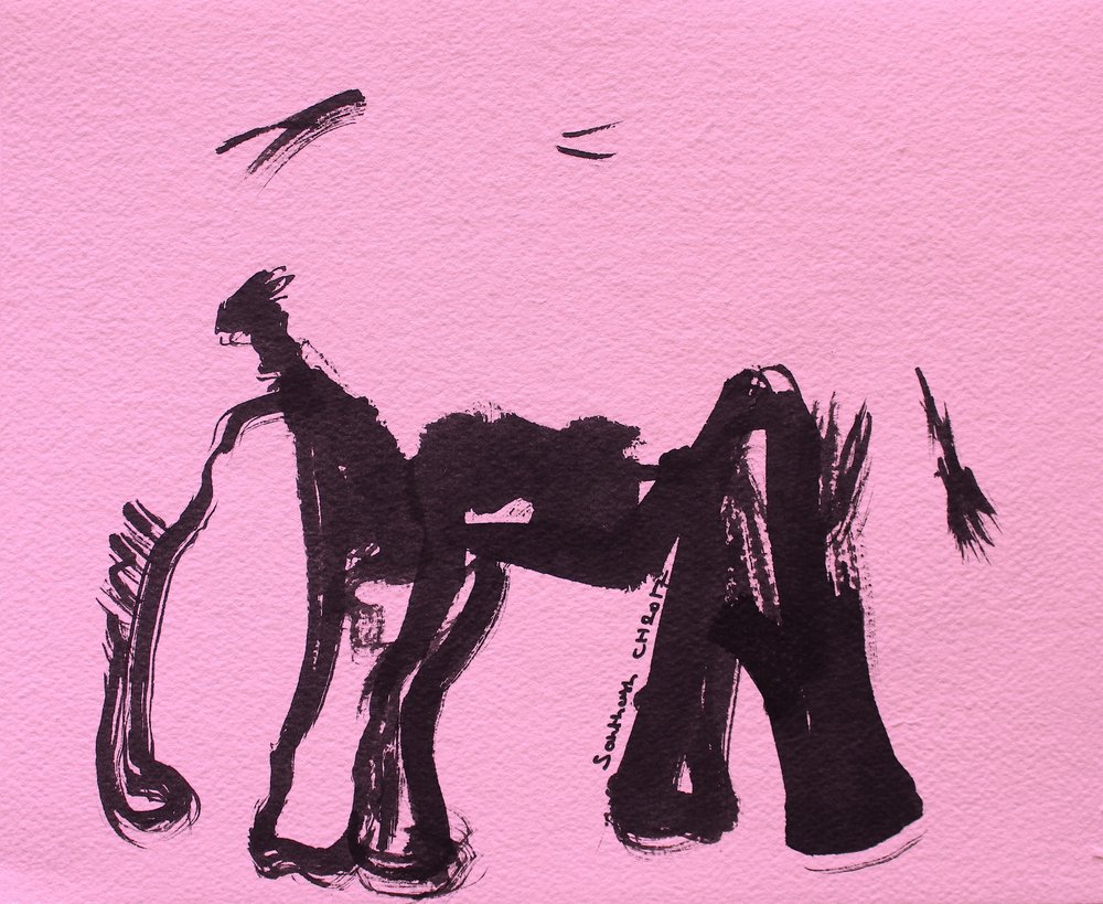 Audace elefante rosa da Santhosh ch