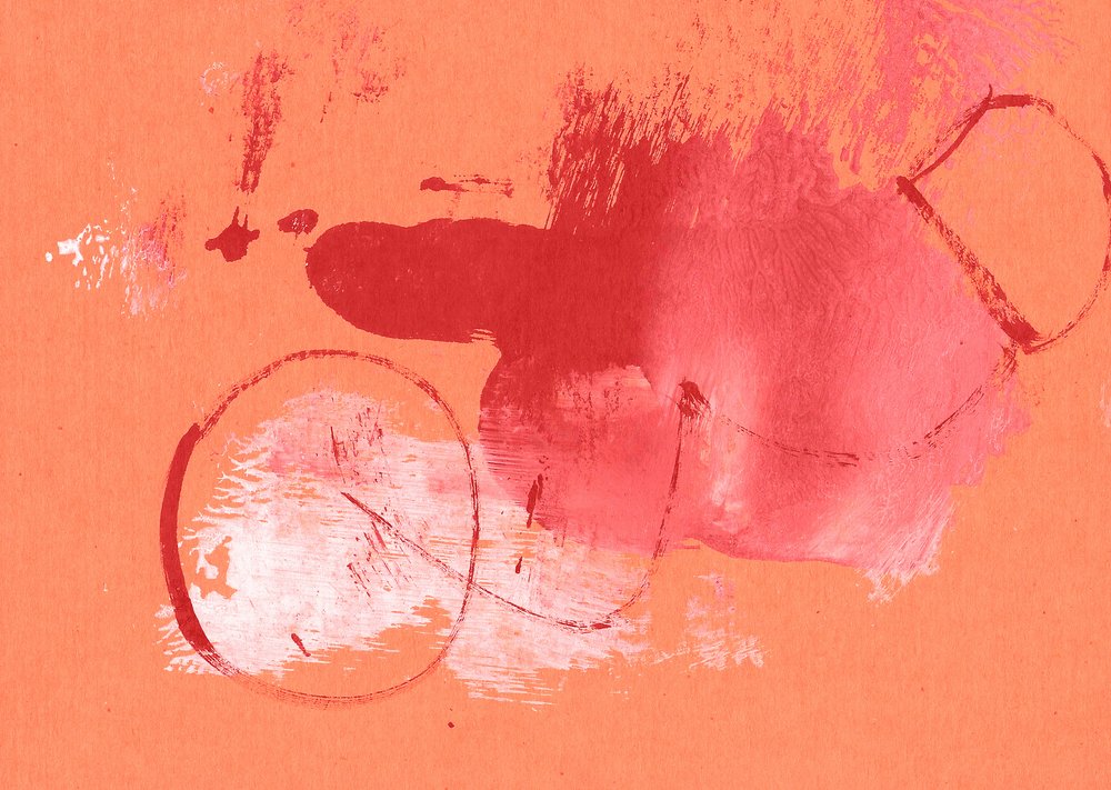 Forme audaci rosse e arancioni da Santhosh ch