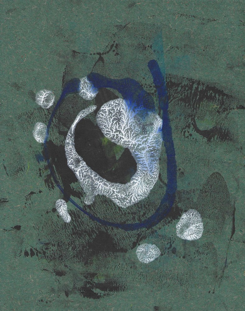 Vortice frattale verde intenso da Santhosh ch