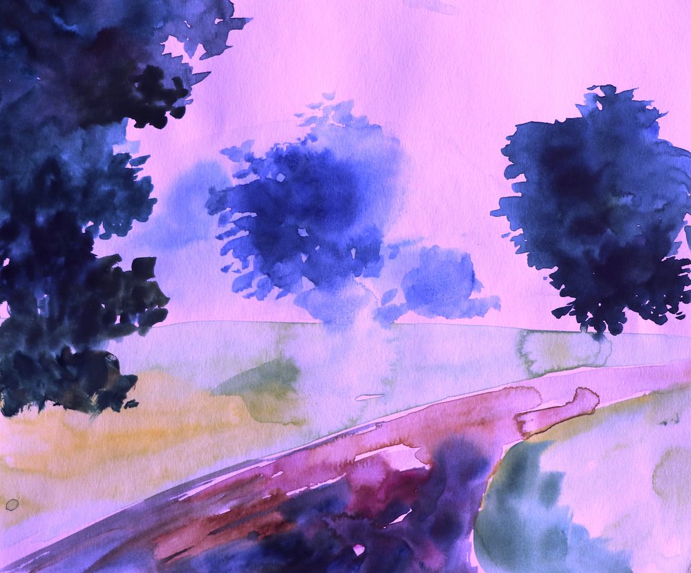 Sentiero rosa da sogno da Santhosh ch