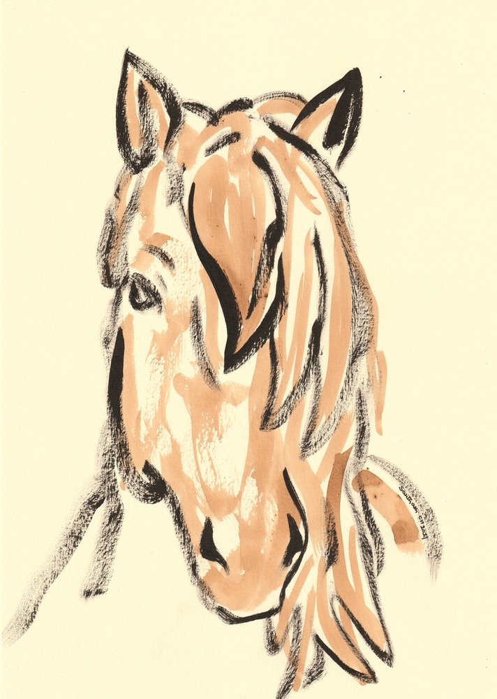 Testa di cavallo dinamica da Santhosh ch