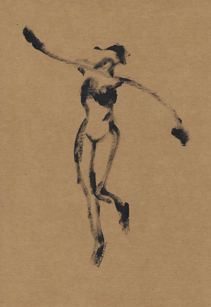 Grazioso movimento di nudo da Santhosh ch