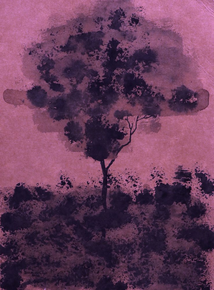 Albero a inchiostro viola da Santhosh ch