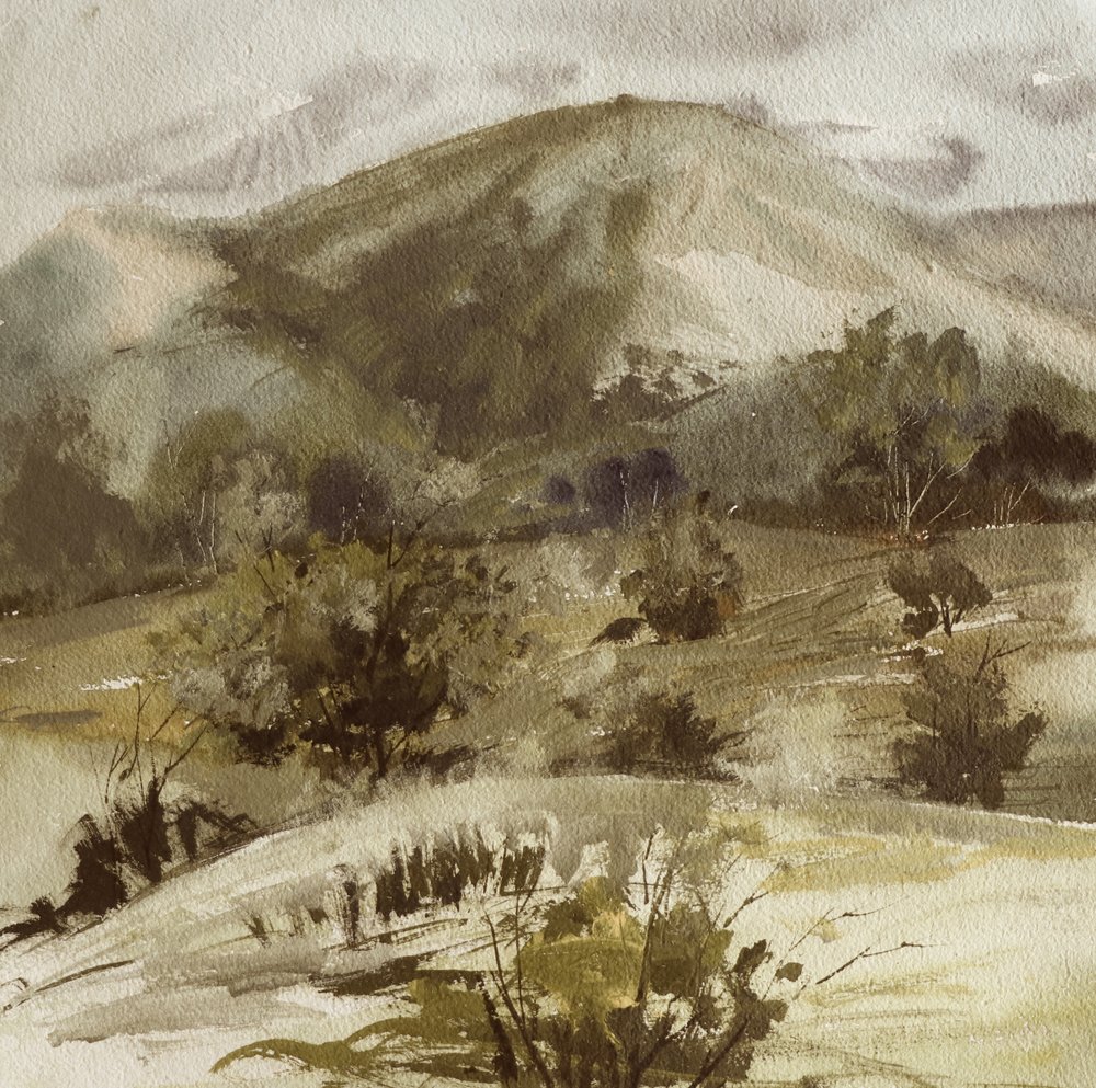Tranquille colline di campagna da Santhosh ch