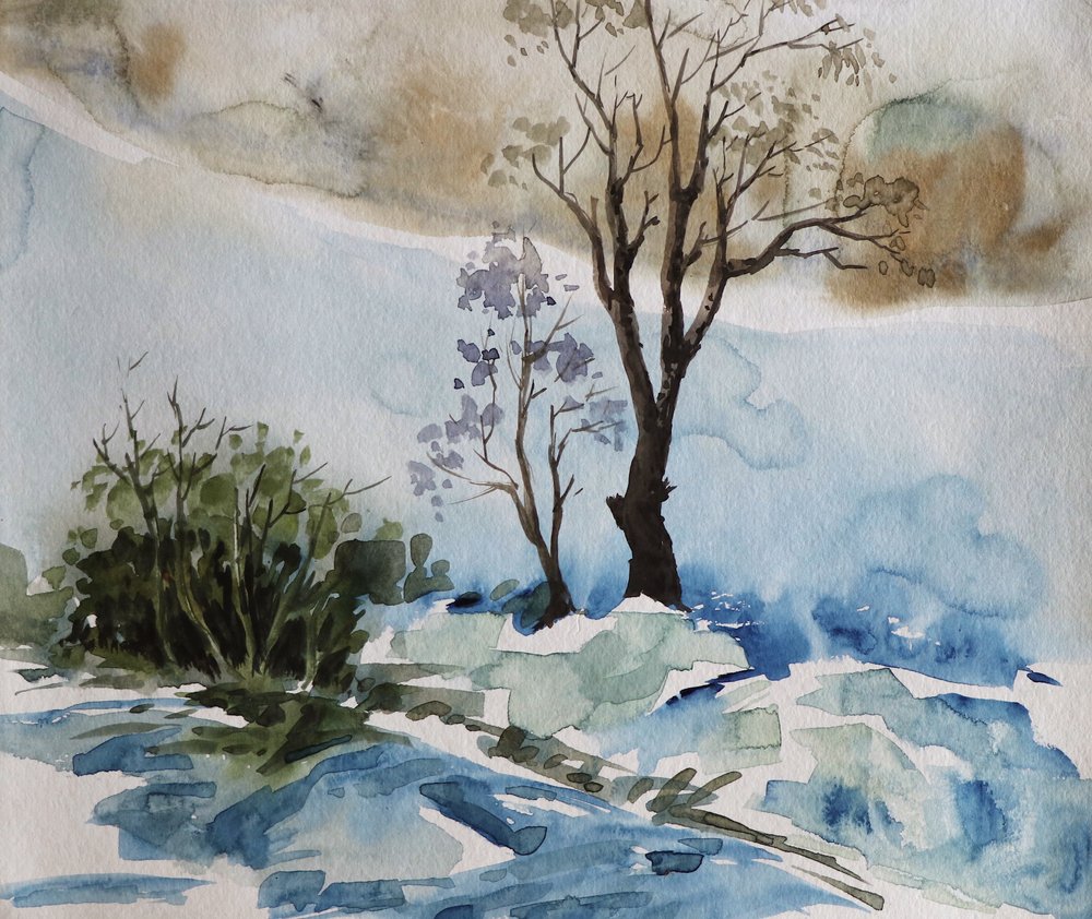 La serenità del fiume d