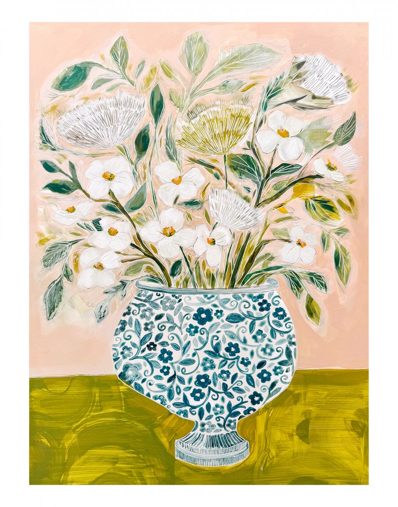 11x14 Fiori timidi da Sarah Fitzgerald