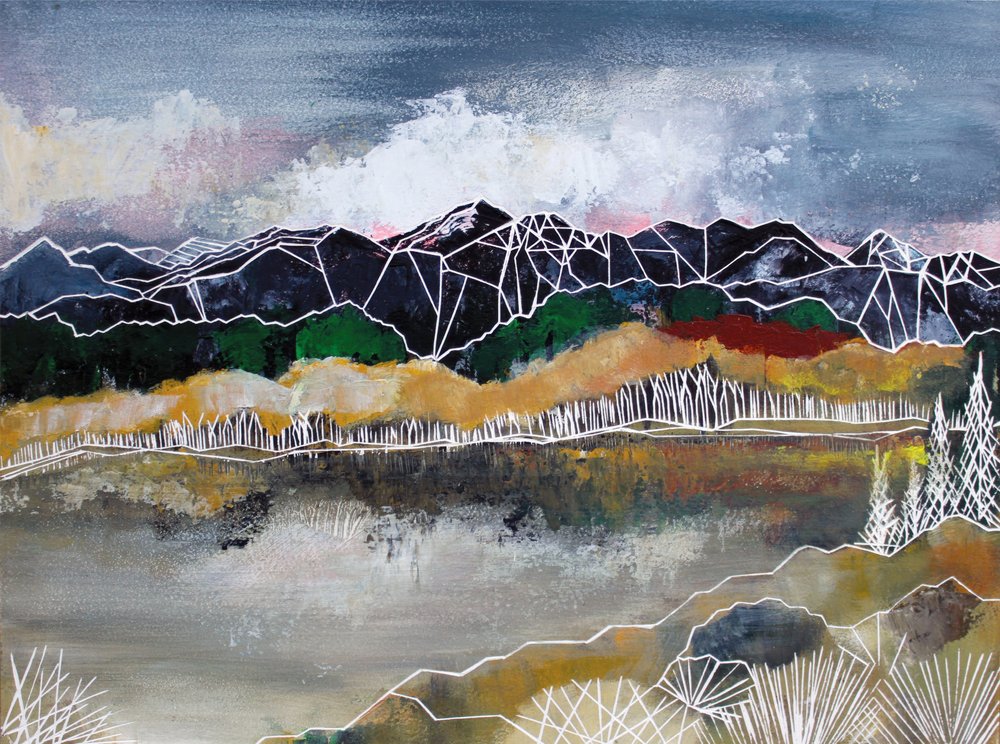 Astratto: Serenità di montagna da Sarah Fitzgerald